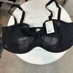 NWT INLYRIC Black Sheer Bra